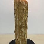 Base in Typical Use – candle not included. Ships unfinished.