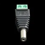 2.1mm x 5.5mm Power Plug to Screw Terminals