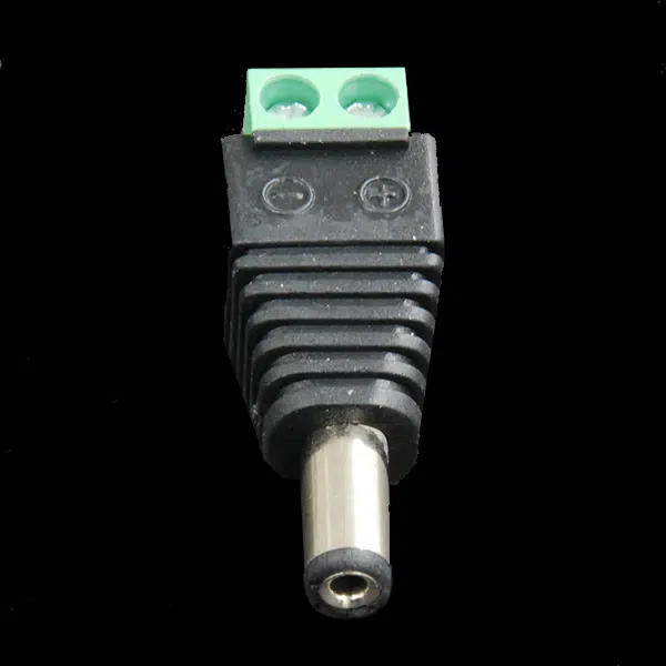 2.1mm x 5.5mm Power Plug to Screw Terminals